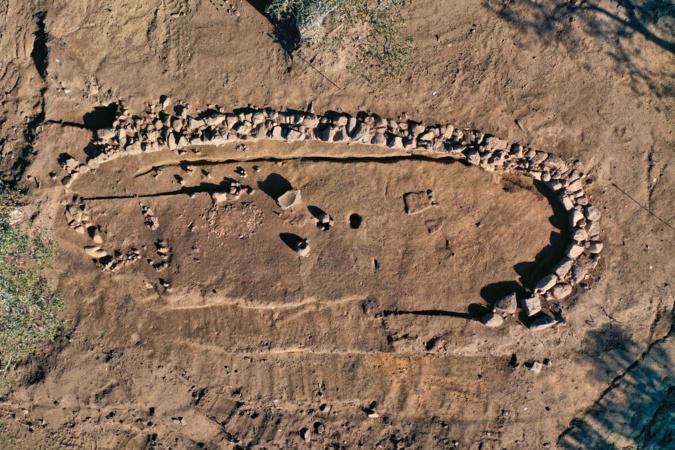 Un village fortifié de l'âge du Bronze découvert à Sartène