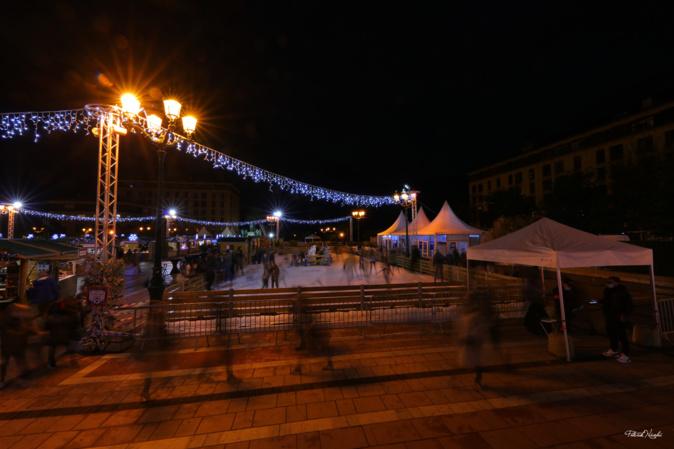  La photo du jour : la patinoire du marché de Noël d'Ajaccio
