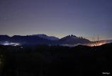 La photo du jour : L'Alta Rocca dans la nuit d'hiver 