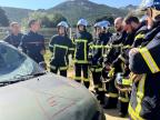 À Calvi, une formation secours routier au plus près du réel pour les sapeurs-pompiers