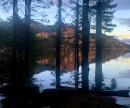 La photo du jour : Lueur crépusculaire sur le lac de l'Ospedale