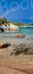 La photo du jour : arcubalenu au-dessus de la plage de Baracci 