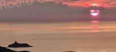  La photo du jour : le soleil se lève avec le… sourire sur Finuchjarola
