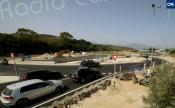 A Ajaccio, le giratoire de la Gravona fin prêt pour son ouverture 