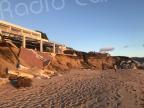 Tempêtes Ciaran et Domingos : plage emportée à Olmeto, mer de bois à Calacuccia 