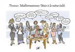Le dessin de Battì : le… partage des « Femmes Méditerranéennes Unies » 