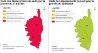 Corse : fin de l'épisode de pollution de l'air ce mardi 