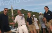 JO 2024 : revivez les meilleurs moments du parcours de la flamme olympique en Corse 