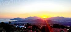 La photo du jour : Coucher de soleil sur Ajaccio 