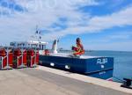 Premier avitaillement en hydrogène pour "Alba", le navire du lycée maritime de Bastia 